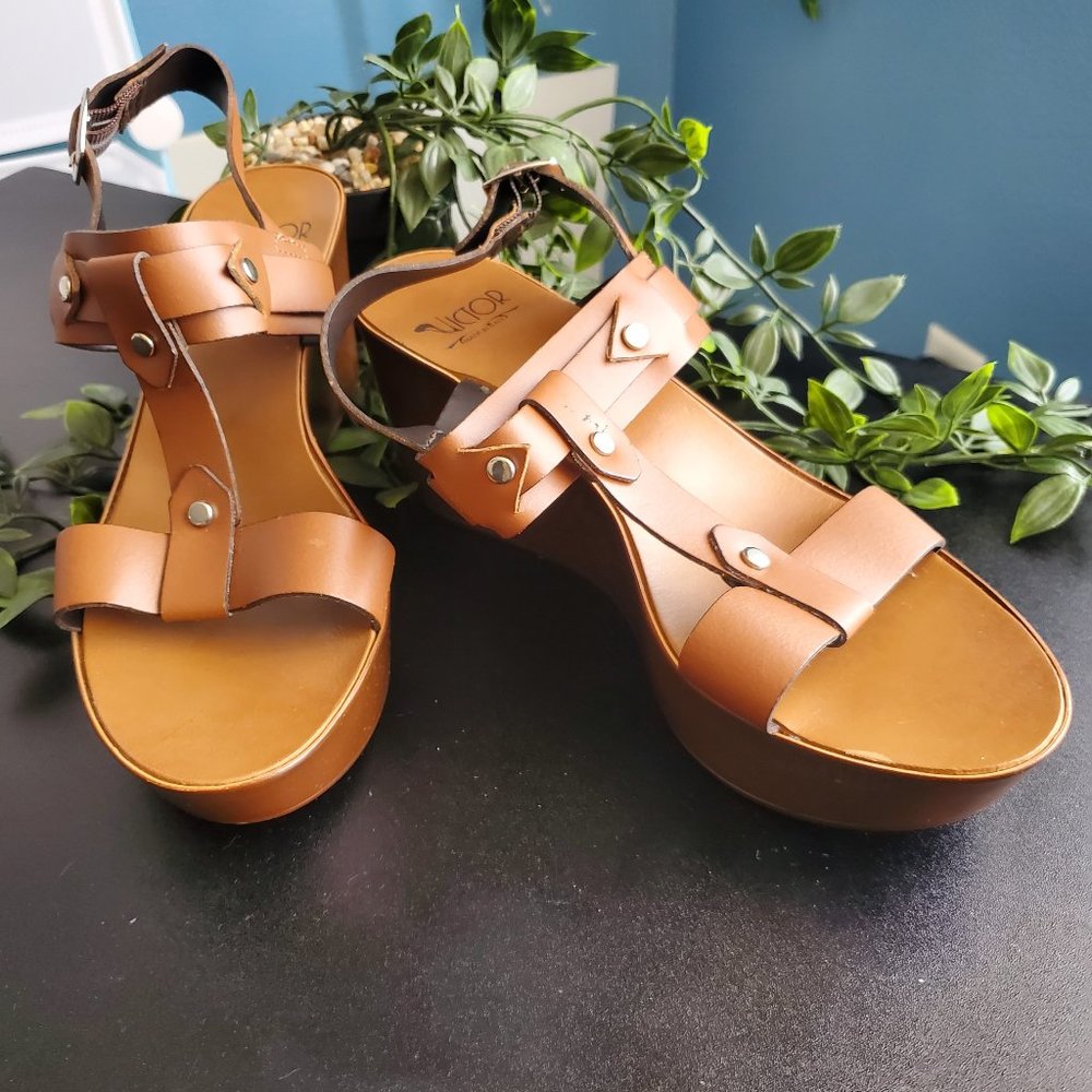 VICTOR Made In Italy, Size 39 , Wedges Shoes